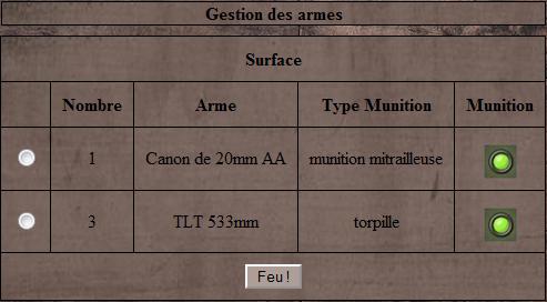 Screen du jeu